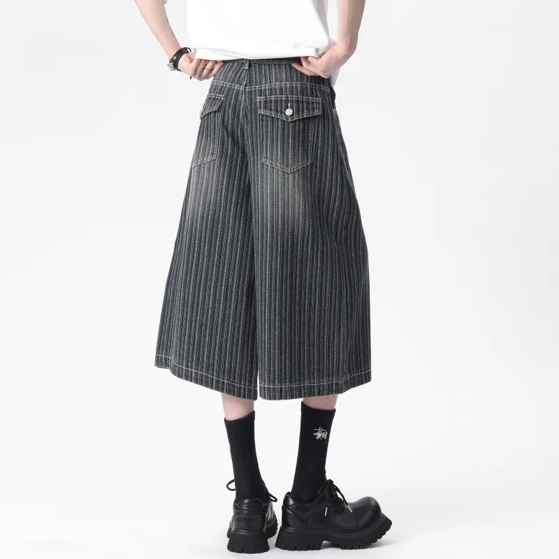 Love Monster Denim Shorts Unisex-10