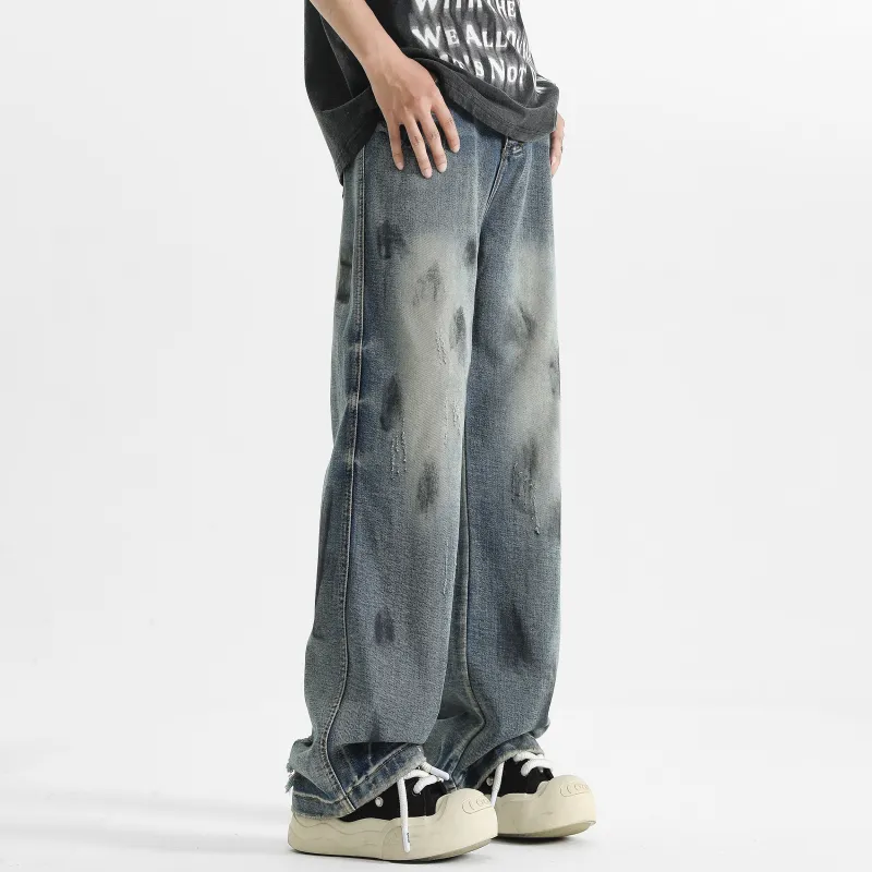 Love Monster Jeans Unisex Blue-5
