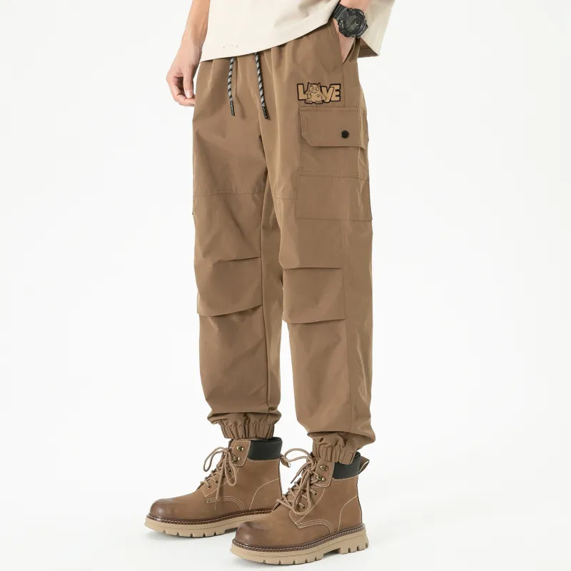 Love Monster Casual Pants Unisex-6