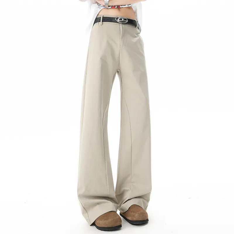 Love Monster Casual Pants Unisex Khaki-4