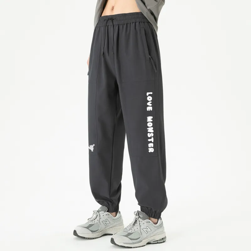 Love Monster Casual Pants Unisex-13