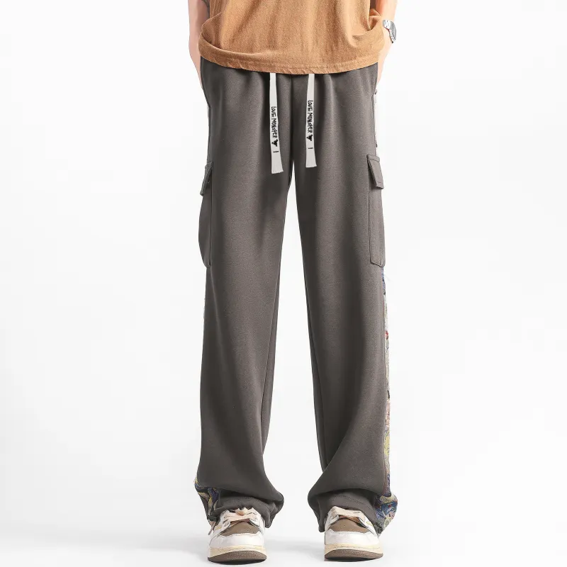 Love Monster Casual Pants Unisex-11