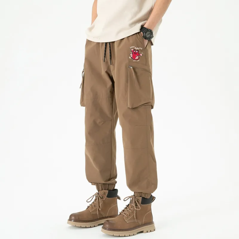 Love Monster Casual Pants Unisex-7