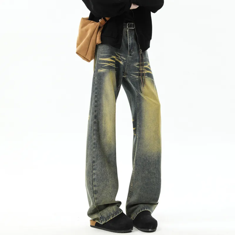 Love Monster Jeans Unisex Vintage Blue-6
