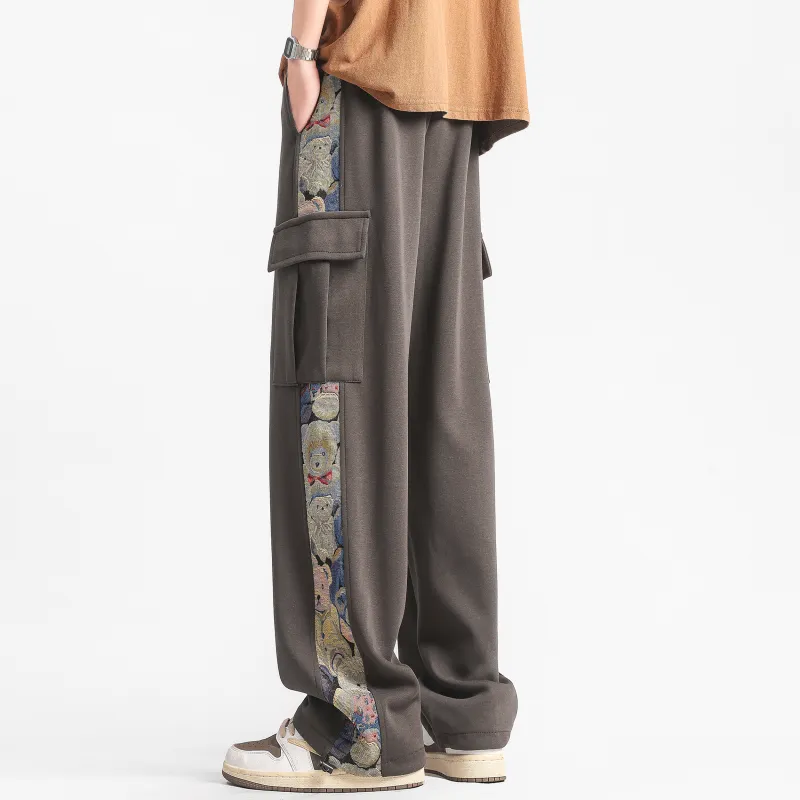 Love Monster Casual Pants Unisex-8