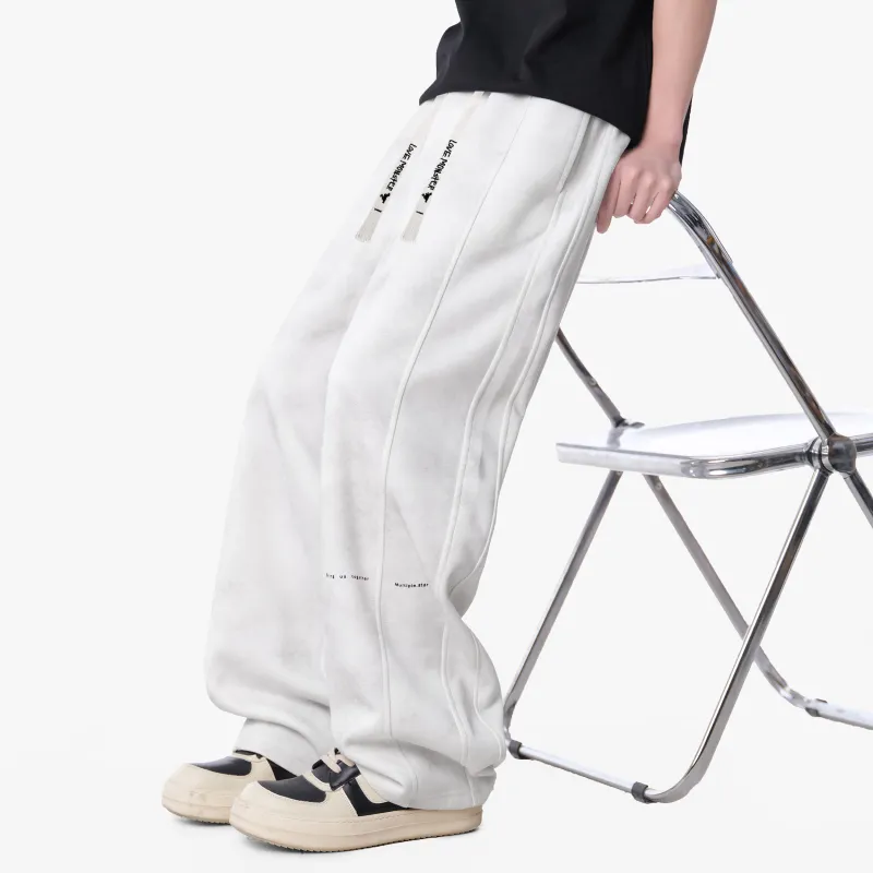 Love Monster Casual Pants Unisex-5