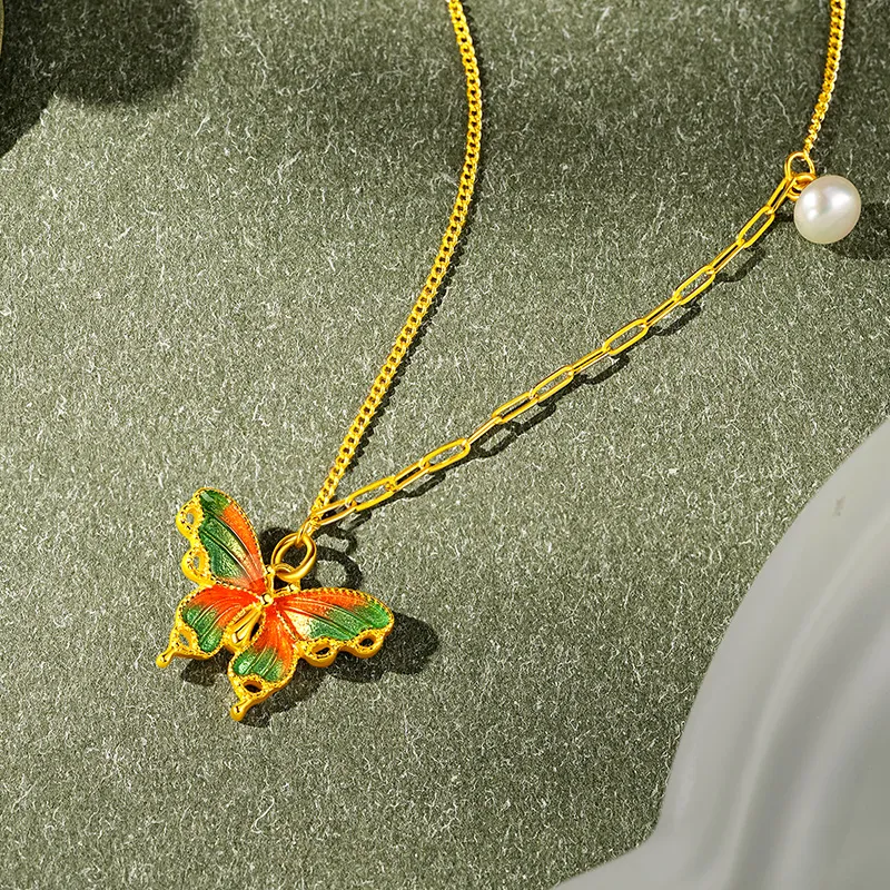 Fengxiang Good Gifts S925 Silver Necklaces Women's-5