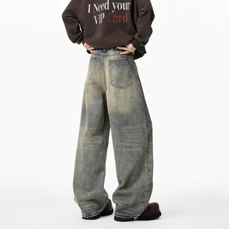ROBINHOOD Jeans Unisex Vintage Blue-3