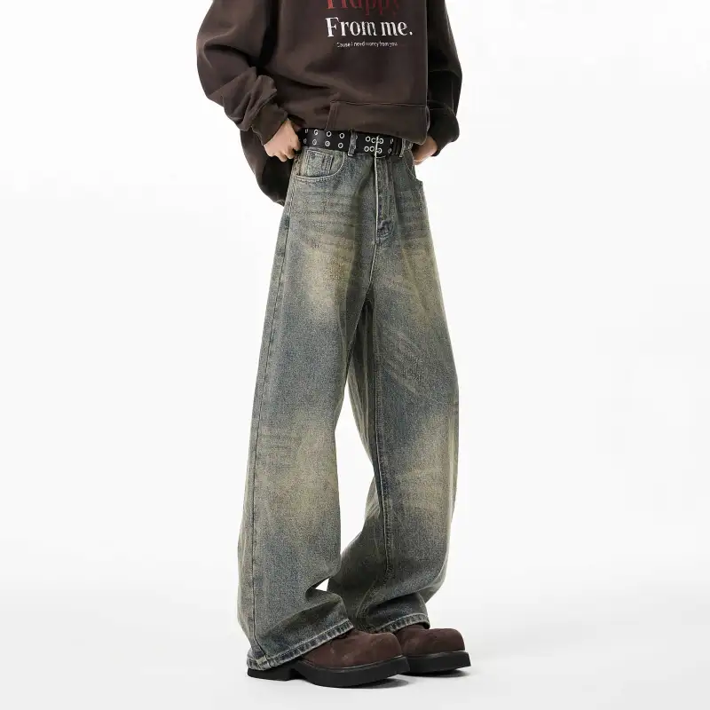 ROBINHOOD Jeans Unisex Vintage Blue-1