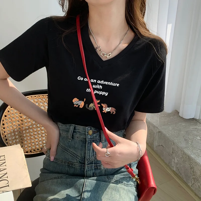 Puppytown T Shirts Women's-5