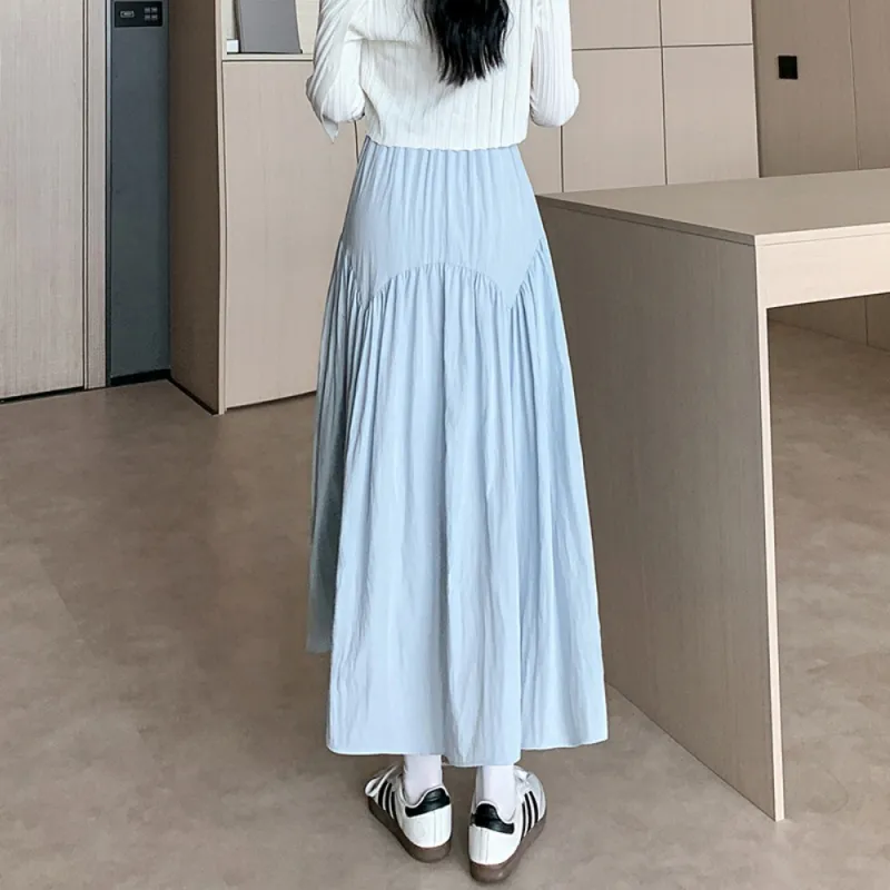 IDLE SOUL Casual Long Skirt Women's-19