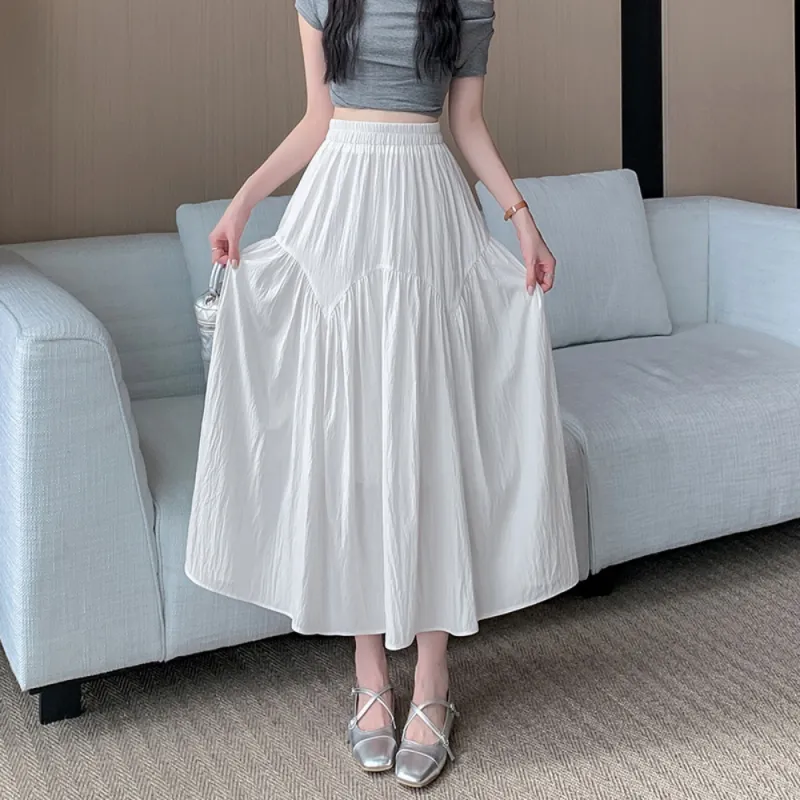 IDLE SOUL Casual Long Skirt Women's-6