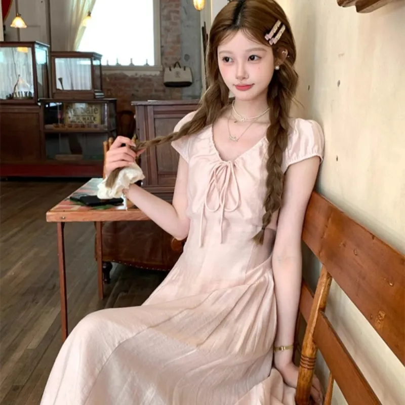 IDLE SOUL Short Sleeved Dress Women's-3