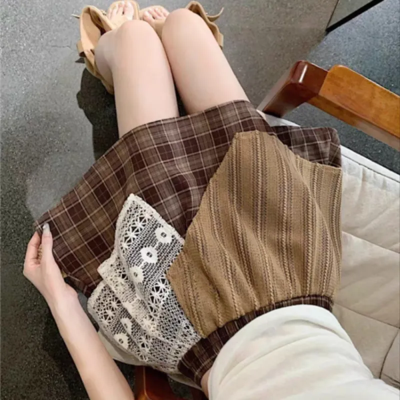 IDLE SOUL Casual Short Skirts Women's-3