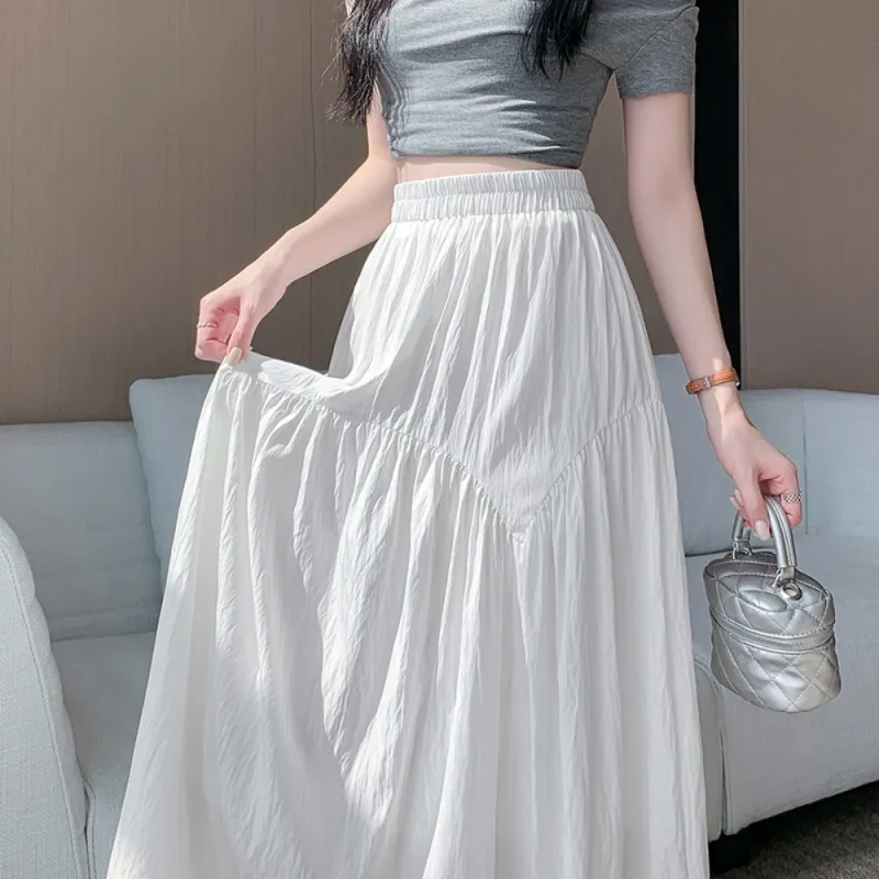 IDLE SOUL Casual Long Skirt Women's-5