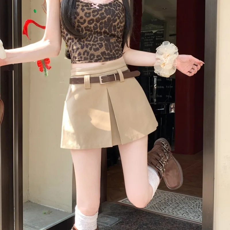 IDLE SOUL Casual Short Skirts Women's-5