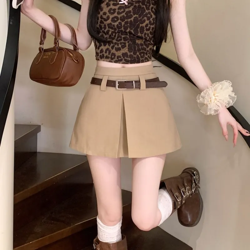 IDLE SOUL Casual Short Skirts Women's-4