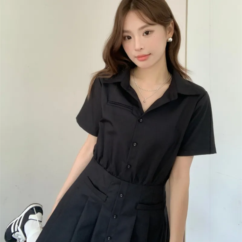 IDLE SOUL Short Sleeved Dress Women's-12