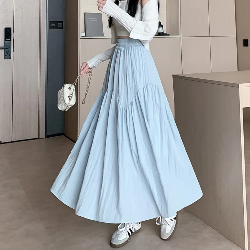 IDLE SOUL Casual Long Skirt Women's-18