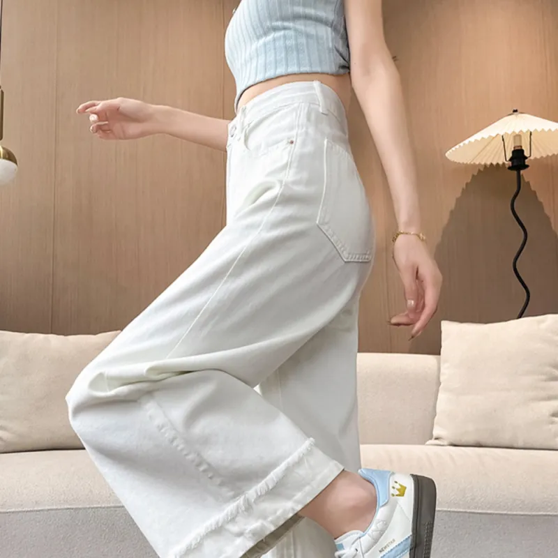 IDLE SOUL Jeans Women's White-4