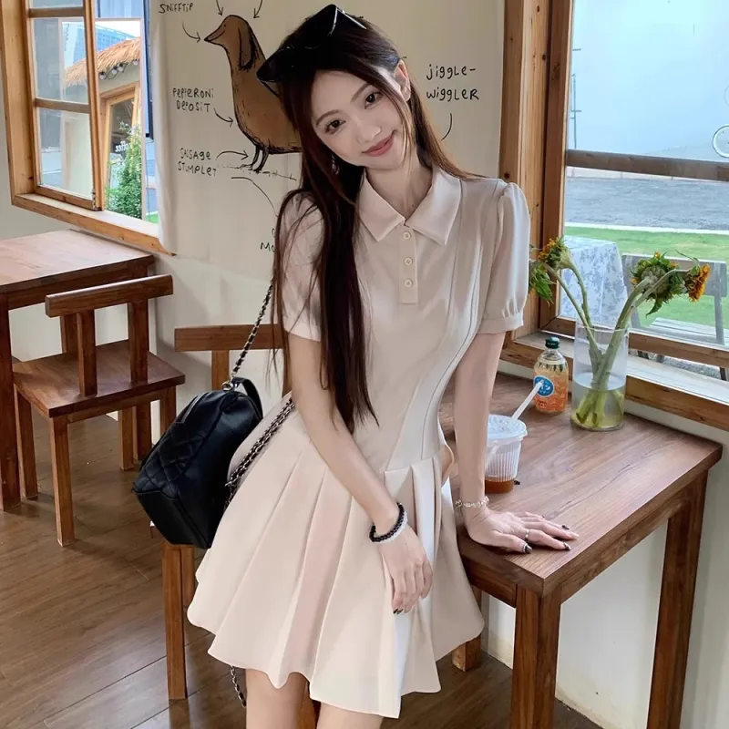 IDLE SOUL Short Sleeved Dress Women's-17