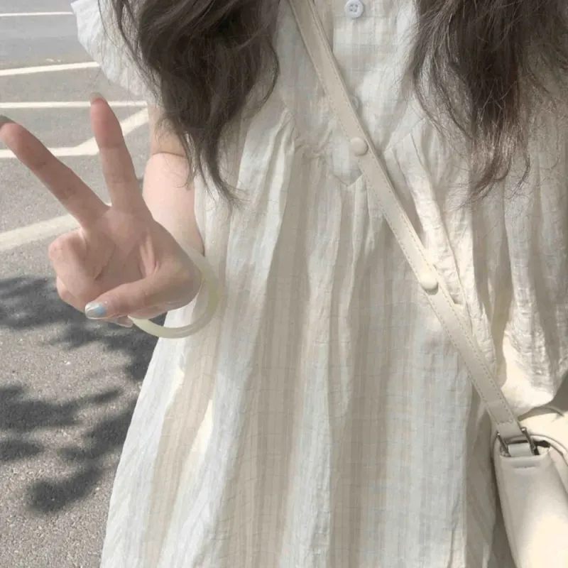 IDLE SOUL Short Sleeved Dress Women's-3