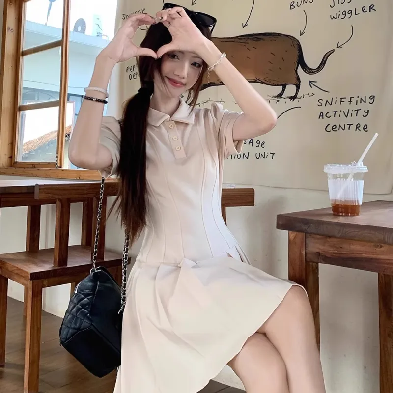 IDLE SOUL Short Sleeved Dress Women's-15