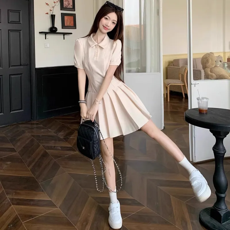 IDLE SOUL Short Sleeved Dress Women's-19