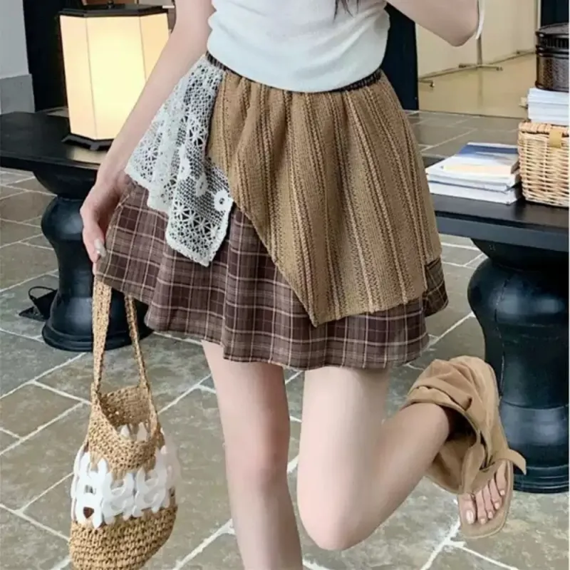 IDLE SOUL Casual Short Skirts Women's-6