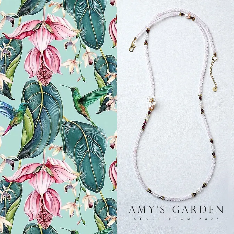 Amy's Garden Crystal Necklaces Women's-1