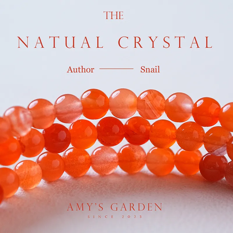 Amy's Garden South Red Agate Bracelets Women's-3