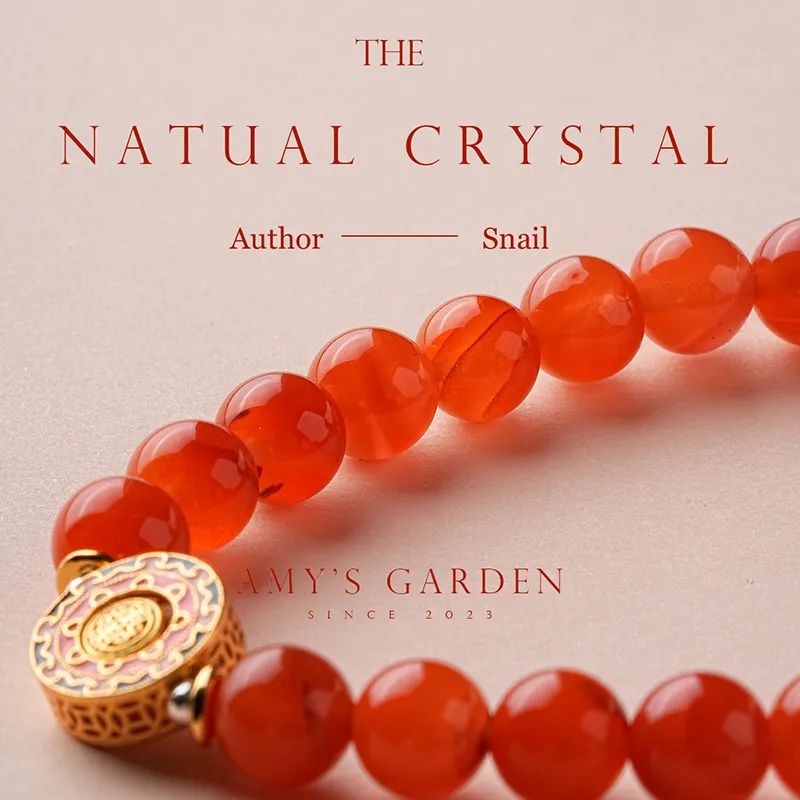 Amy's Garden Southern Red Agate Bracelets Women's-4