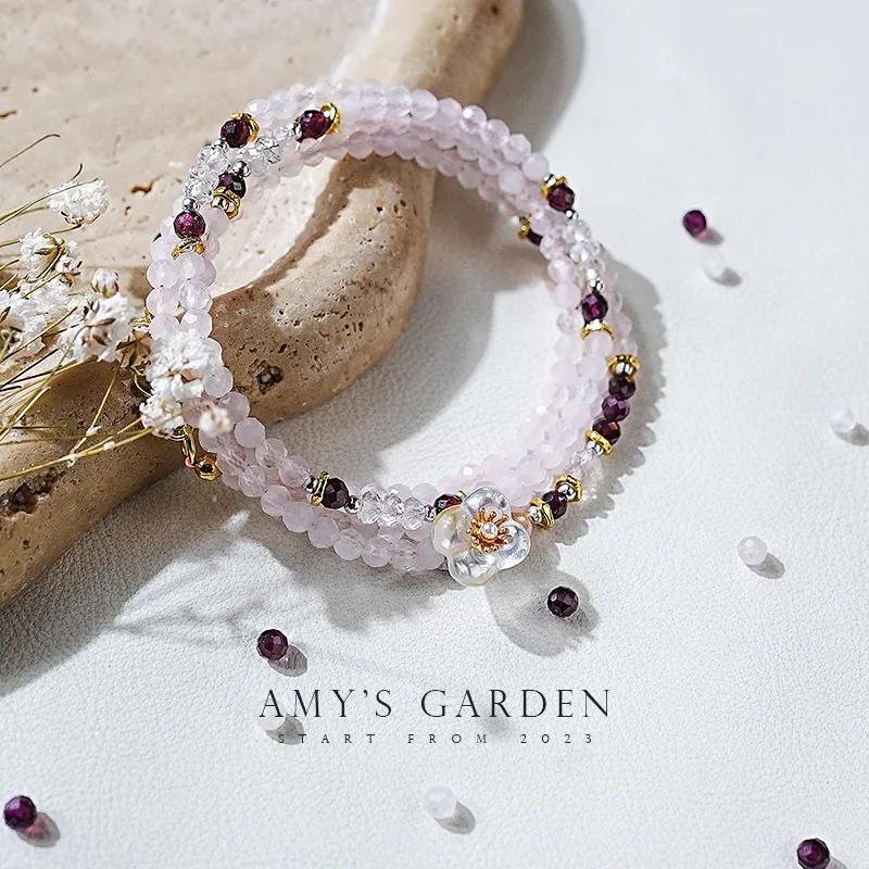 Amy's Garden Crystal Necklaces Women's-4