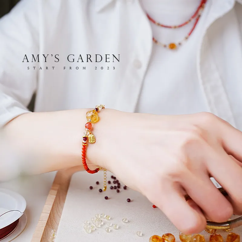 Amy's Garden Agate Bracelets Women's-3