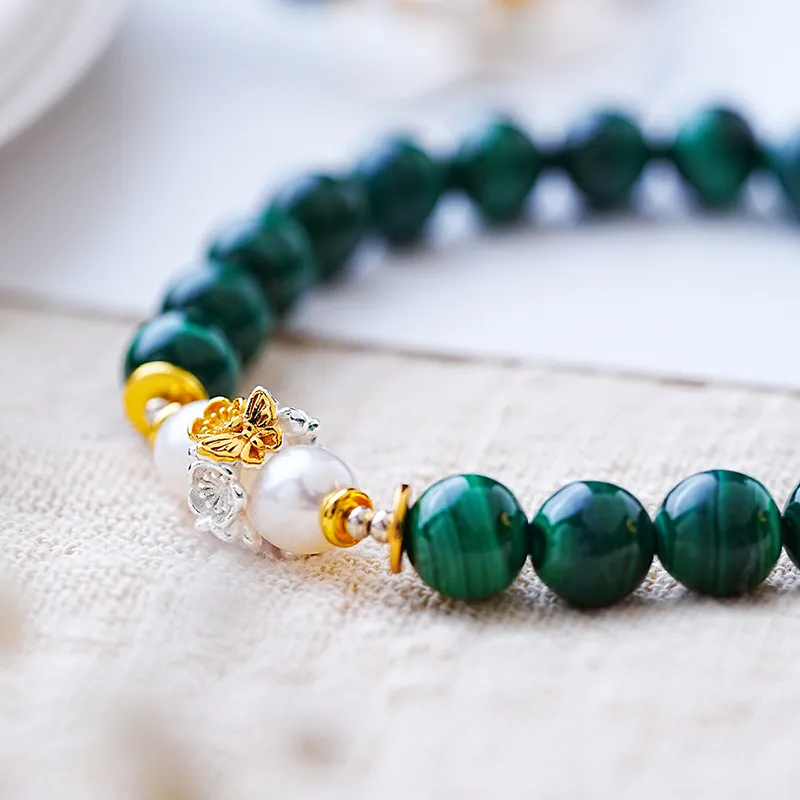 Amy's Garden Malachite Bracelets Women's-4