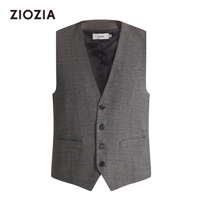 ZIOZIA x TONGQINNANZHUANG Universal For All Seasons Vest Men's Gray-1
