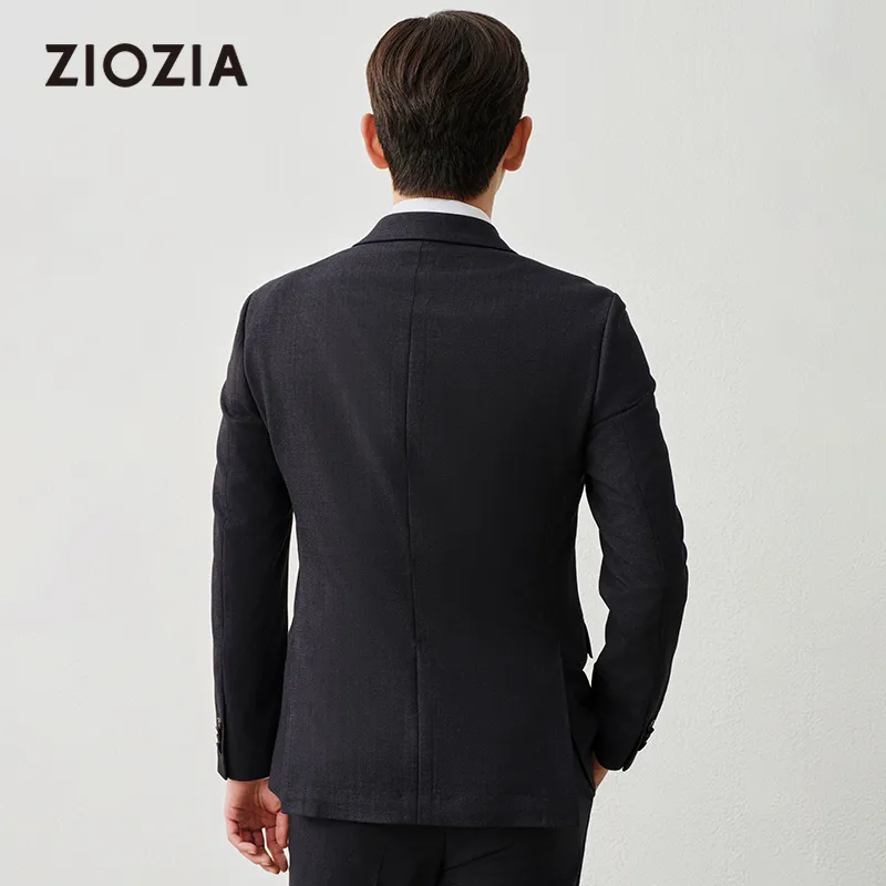 ZIOZIA x TONGQINNANZHUANG Spring Business Suit Men's Navy Blue-1