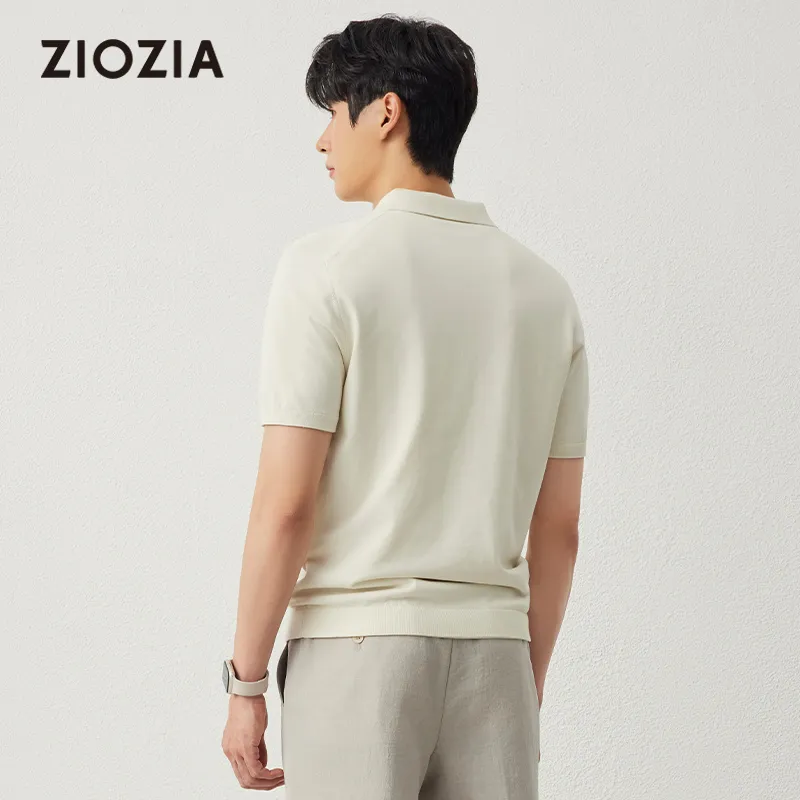 ZIOZIA x TONGQINNANZHUANG All Season All Knitwear Men's White-4