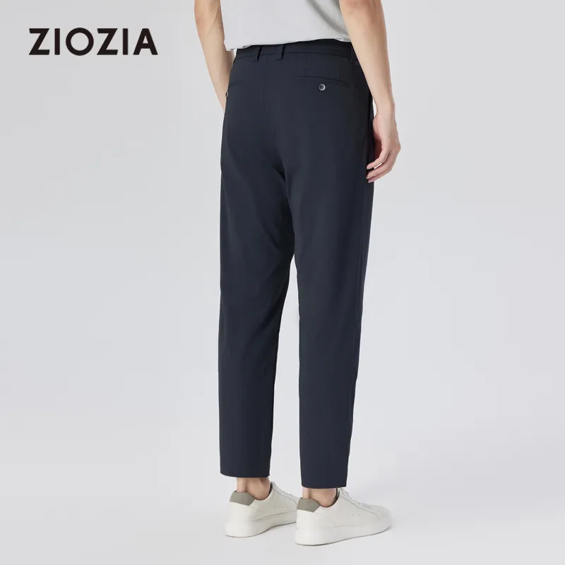 ZIOZIA Casual Pants Men's Charcoal Gray-4