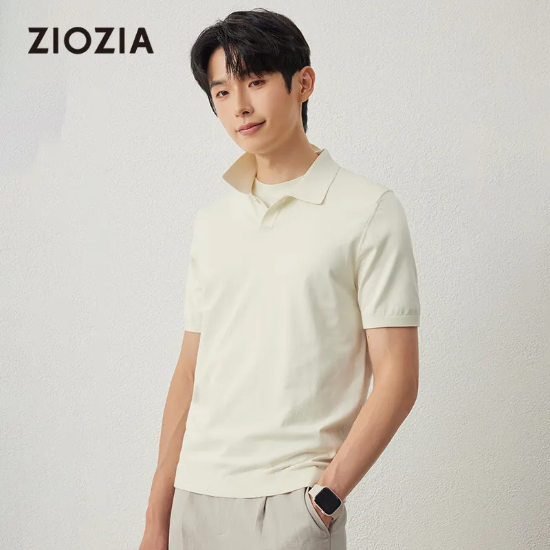 ZIOZIA x TONGQINNANZHUANG All Season All Knitwear Men's White-1