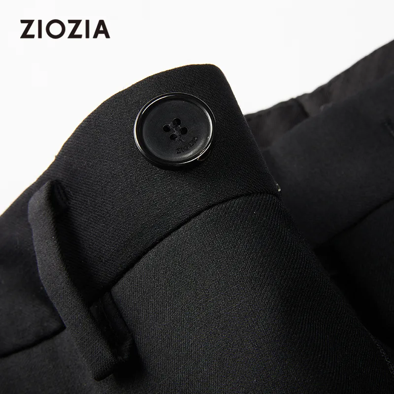 ZIOZIA x TONGQINNANZHUANG Spring Suit Trouser Men's Black-3