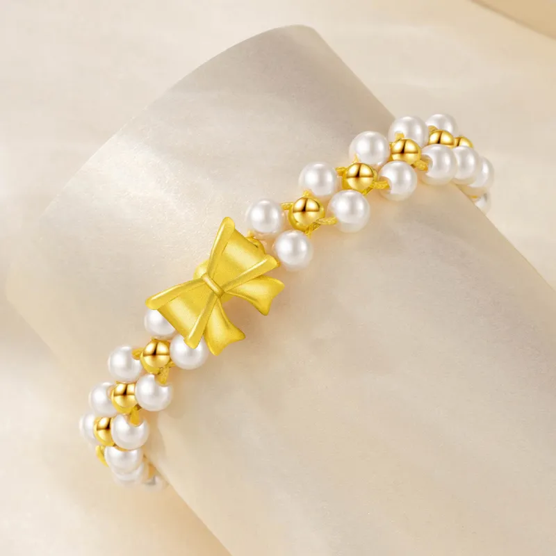 ZHONGLING Gold Bracelet Women's-3