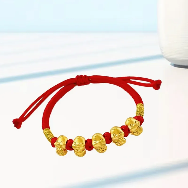 ZHONGLING Gold Bracelet Women's-3