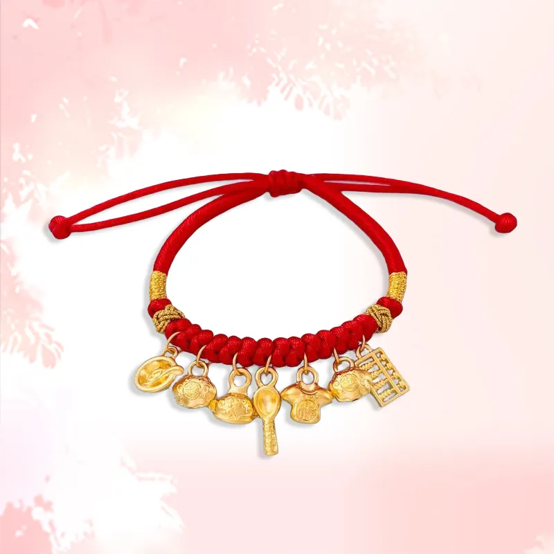 ZHONGLING Gold Bracelet Women's-3