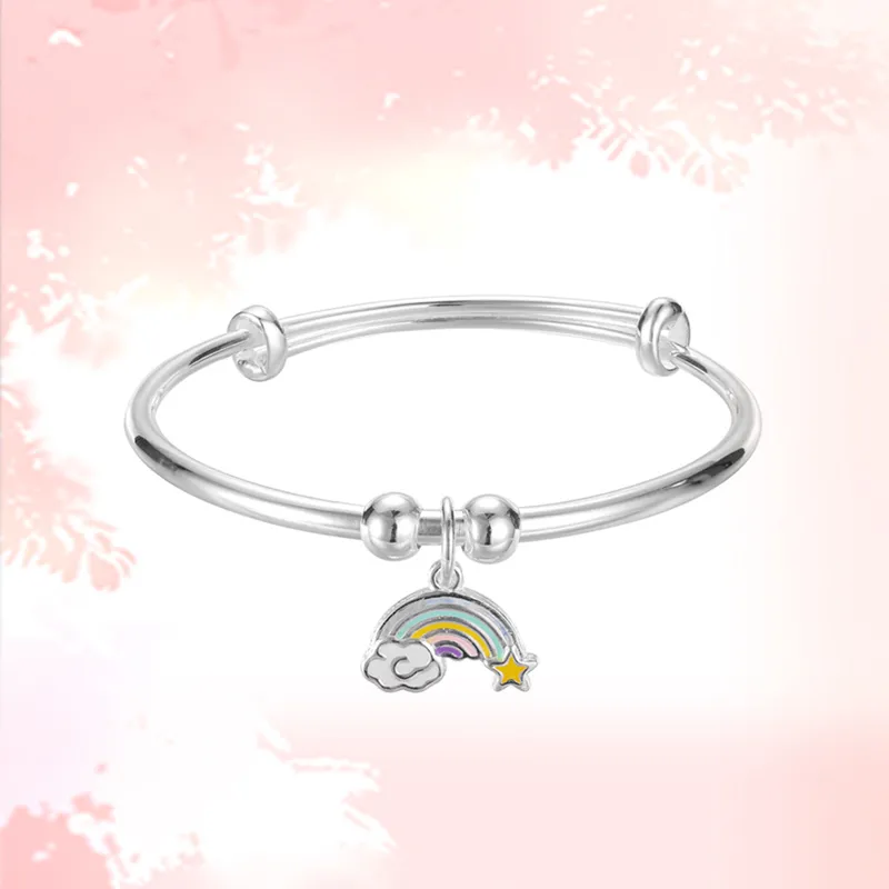 ZHONGLING 999 Fine Silver Bangles Women's-1