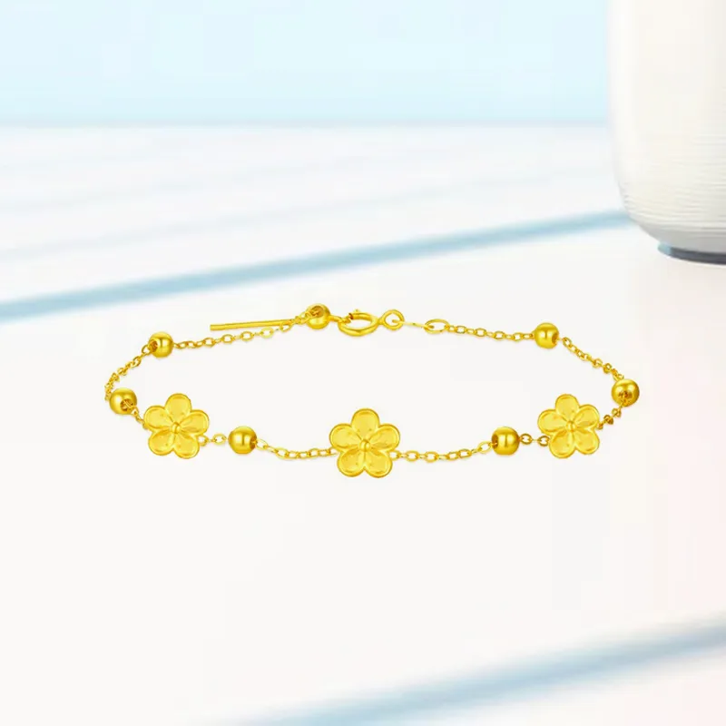 ZHONGLING Gold Bracelet Women's-2