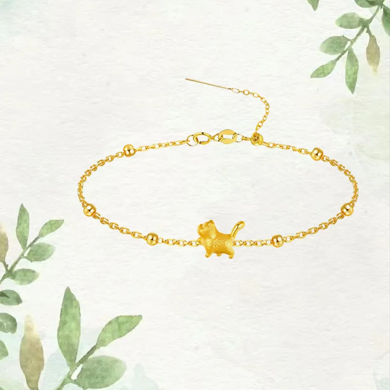 ZHONGLING Gold Bracelet Women's-5
