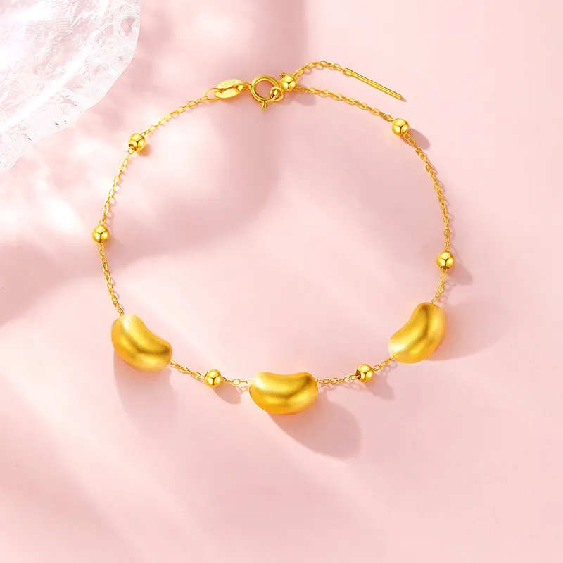 ZHONGLING Gold Bracelet Women's-5