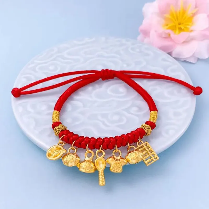 ZHONGLING Gold Bracelet Women's-1