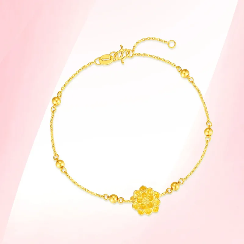 ZHONGLING Gold Bracelet Women's-2